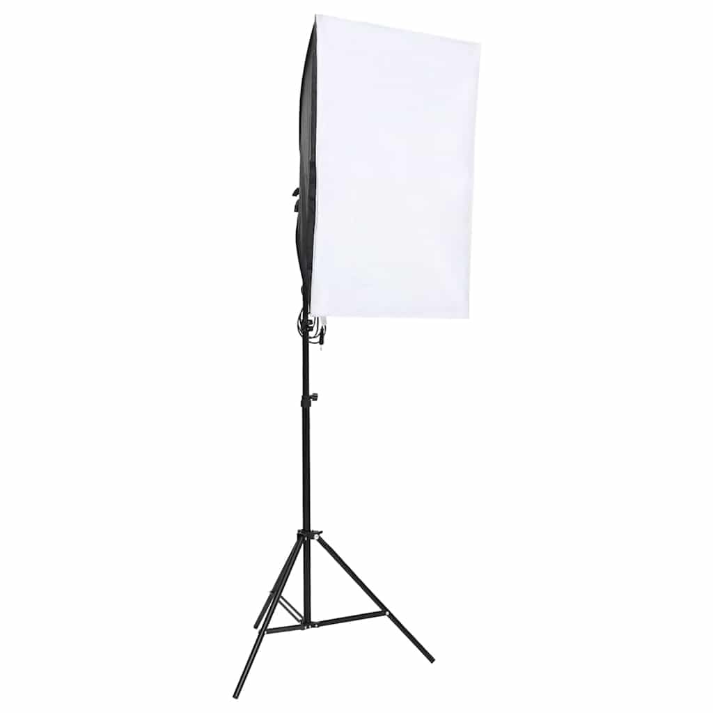 Kit de estudio fotográfico con softbox de iluminación, 2 trípodes, reflector 5 en 1 de 110 cm, regulable, ideal para fotografía, streaming, vlogging y retratos