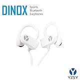 YZSY Auriculares Bluetooth Dinox Cascos inalámbricos, con micrófono, función Manos Libres y sujeción Firme - Blanco