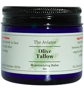 100% Grass-Fed Beef Tallow Face Moisturizer - Natural Organic Skin Care with Pine Essential Oil -...