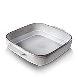 KOOV Ceramic Bakeware, 8x8 Baking Dish, Square Baking Pan, Ceramic Baking Dish, Brownie Pans for...