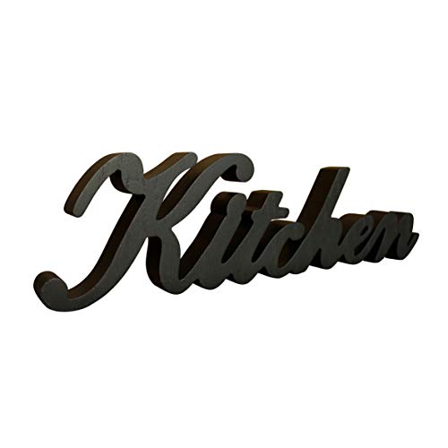 Panneau en bois noir mat Kitchen rustique haut de gamme pour bureau