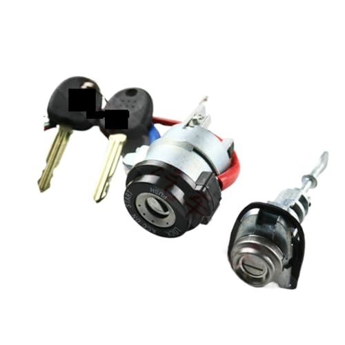 Cylindre de serrure de porte gauche haute résistance avec kit d'allumage KIA Forte