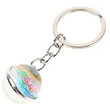 Mobestech Llavero Colgante Globo Terraqueo Creativo con Diseño Charm para Bolso y Llaves Accesorio Distintivo y Duradero para Coche y Casa Regalo Original para Viajeros