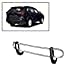 Black Horse Off Road Black Horse Stainless Steel Rear Bumper Guard Double Tube Compatible with 2019-2022 Toyota RAV4-8D93947SS