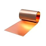 Kupferblechrolle 1000 x 150 x 0,3mm – Weiches Kupferband aus 99,9 % Reinkupfer, biegsam & leitfähig – Für Dach, Heimwerker, Elektronik, Kunst & Modellbau
