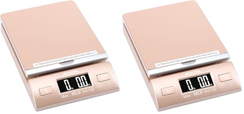 Báscula digital postal Accuteck Gold 86 lbs pack 2 miniatura 1
