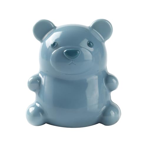 Cepillo de uñas de oso para niños, cepillo de limpieza de uñas, ideal para la limpieza profunda de las yemas de los dedos, manos y pies, cepillo de limpieza de uñas de cerdas suaves fácil de agarrar