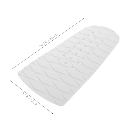 HOLIDYOYO 1Set Non Slip Surfboard Traction Pads Deck Grip Tail Pads for Surfing Easy Installation Water Resistant Surfboard Supplies Durable Comfortable Support for All - Thumbnail 2