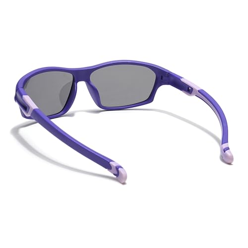 Image of Voyage Wrap Around UV Protected & Polarized Sunglasses for Kids
