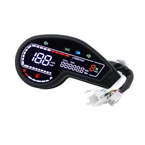Compteur de vitesse moto numérique universel et odomètre de remplacement