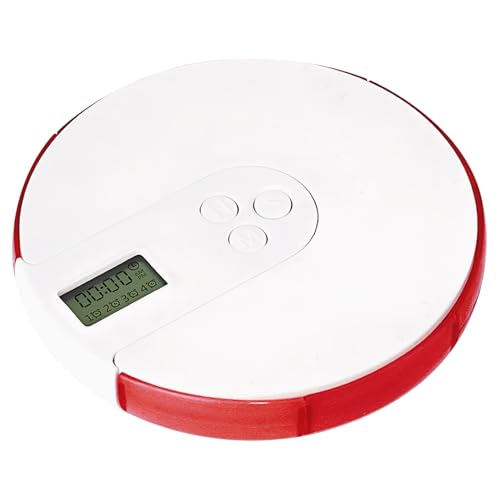 Boîte à médicaments voyage portable rouge pour emporter vos vitamines en déplacement