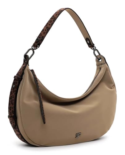Bolso de hombro de moda casual: estilo y comodidad con el modelo Suri Frey Sammy marrón topo 2