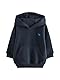 NEXT Weiches langärmliges Kapuzensweatshirt Marineblau 12 Monate