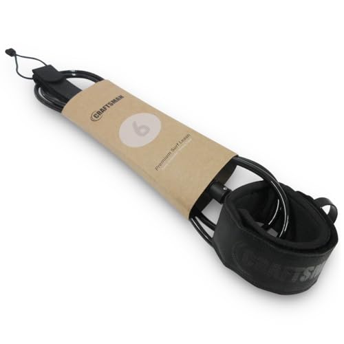 CRAFTSMAN Premium Surf Leash [VR[h 6ft V[g{[h M[ T[tB [V Ragular 7mmR[h yʃJt JtmXbvbVXLdl