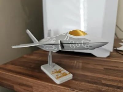 Beoals DIY Model Aircraft Kit, F-35 Fighter Jet Scale Model with Detachable Parts,Multicolor - Image 5 thumbnail