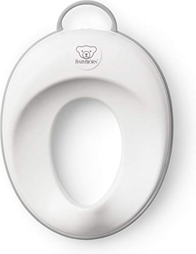 BABYBJÖRN Pottentraining startpakket: potstoel, opstapkruk en toiletbril – diepgroen wit - Afbeelding 5