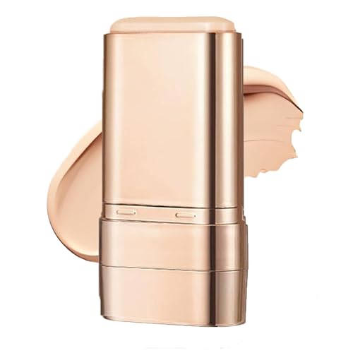 Base de Maquillaje en Barra Coreana de Doble Punta, Resistente al Agua y al Sudor, Cobertura Duradera, Para Todo Tipo de Piel, Acabado Natural de Larga Duración (1pc,white)