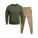 Genérico Chandal Termico Hombre, Tecnicas Barça Conjunto Padel, Moda Oversize Fato Crossfit Fitness Running Chándal Algodón, Deportiva Completo Ropa Hombre Marca Outlet, L