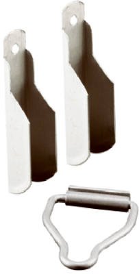 Image of PL 8103 White Screen Hangers & Latch, White