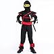 JOJOZEER Maske Kinder Filz Masken, 5 Stück Cosplay Masken Kinder Geburtstag Deko Charakter Masken Passen Halloween Cosplay Kindergeburtstag Party Dress Up Party Supplies Deko (Nin)