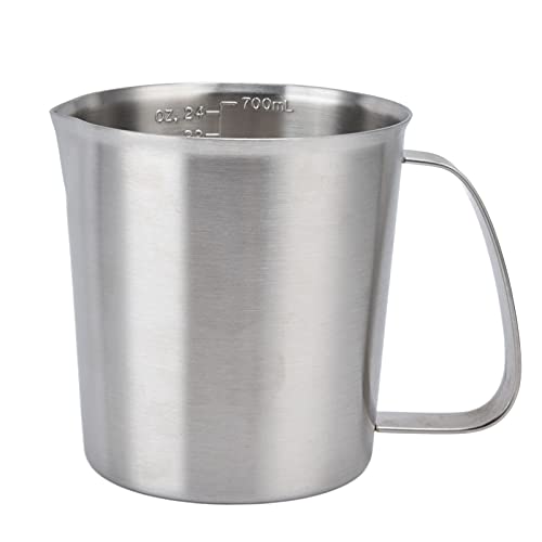 Taza medidora para café y repostería en casa con marcas de capacidad claras 6