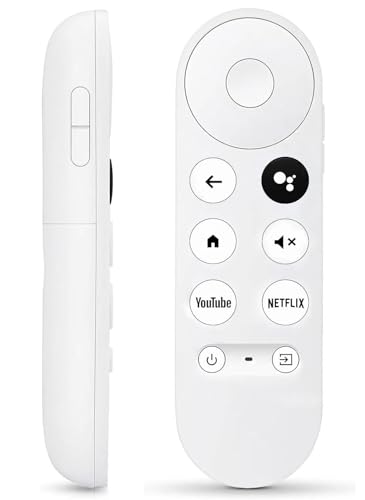 New Upgrade Voice Remote for Google Chromecast 4k Snow/HD TV, Replacement Remote Control for G9N9N, GA01920-US, GA01409-US, GA01923-US, GA01919-US