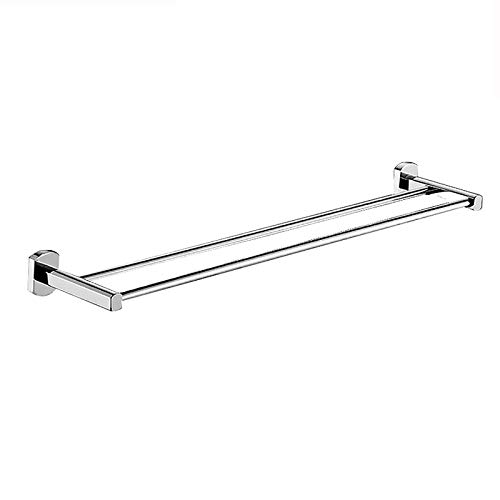 Porte-serviettes mural en cuivre YXWYXWA de 70 cm avec double barre pour salle de bain