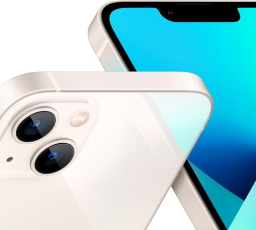 Image of Apple iPhone 13 Mini, 128GB, Starlight - Unlocked (Renewed Premium)