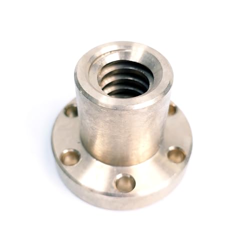 Écrou à bride en bronze Ozdowski Tr 22x5 gauche élimine le jeu de transmission