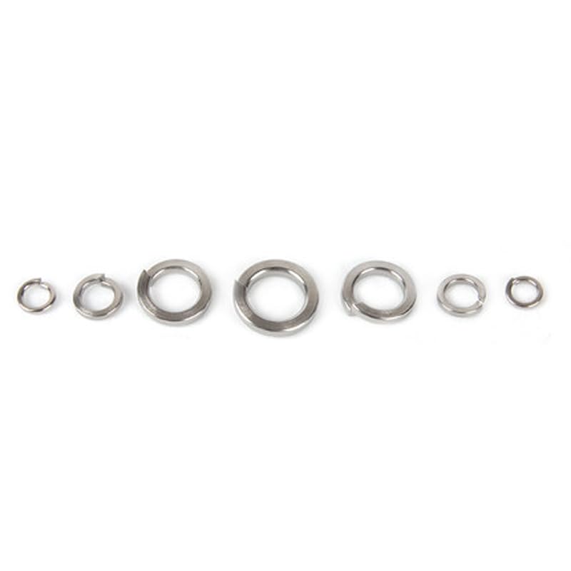 M1.6 M2 M2.5 M3 M4 M5 M6 M8 M10-M20 Spring Washer Opening Spring Gasket Stainless Steel - (Inner Diameter: M12 (25pcs))