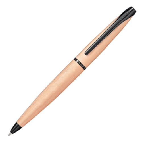 Image of Cross ATX Premium Ballpoint Pen Featuring Brushed Rose Gold Finish with Black Ink - Medium Point, Luxury Gift Box