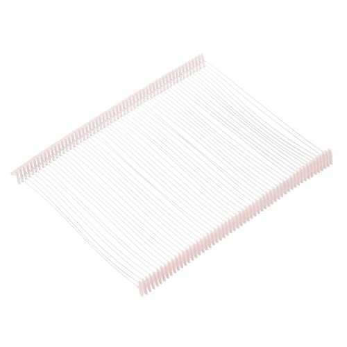 Attaches pour pistolet d'étiquetage rose 75 mm en lot de 5000