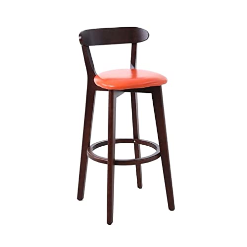 Chaise de bar moderne dos haut pour soulager le dos autour du comptoir