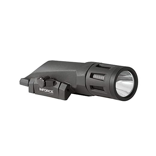 INFORCE WMLx 800 Lumens Gen 2 White Light Black Body WX-05-1 Weapon Mounted Light