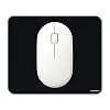 Mini Mouse Pad 5×6 Inches, Eranova Portable Small Mouse Pad Ultra Thick Non-Slip Base Washable Compact Black Mouse Mat…