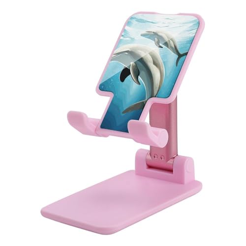 Support de téléphone portable pliable iPhone Android Kiss Dauphin Tale