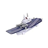 porte avion russe en construction * 【Taille】 : Avec des dimensions de 35 x 15 x 13,5 cm, ce modèle de porte-avions est conçu pour être facilement manipulé par les enfants tout en offrant une expérience immersive