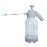 Gartensprühgerät, 2 Liter Handdrucksprühflasche für Rasen mit Verlängerungsstange, Pumpsprühgerät Zum Bewässern, Versprühen von Unkraut, Hausreinigung und Autowäsche