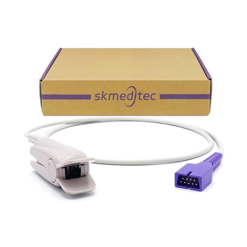 skmeditec 3.2ft Cable for DS-100A (Large Clip N, 3.2ft)