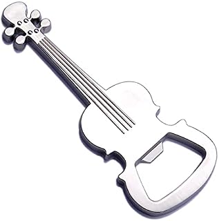 Guitar Bottle Openers Beer Opener for Music Guitar Lover Novelty Gifts Metal Bottle Opener for Music Lover Birthday Christmas Gifts