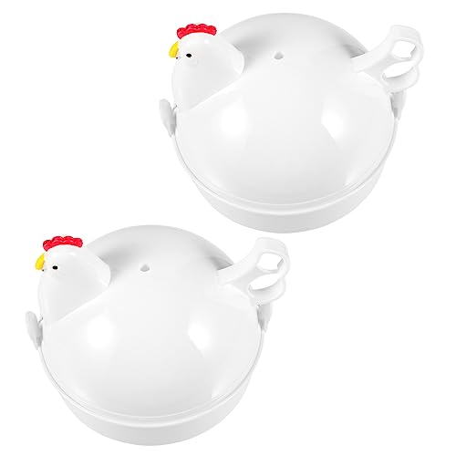 LABRIMP Microwave Egg Set Egg Maker Kitchen Accessory Sturdy Plastic Metal Easy to Use Perfect for