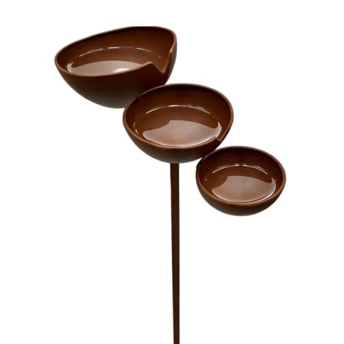 Bain d'oiseau pour extérieur et terrasse, décoratif et rustique