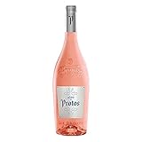 De color rosa palido con fragancia a fruta roja, melocoton y flores. En boca es sedoso, goloso y afrutado y con largo final