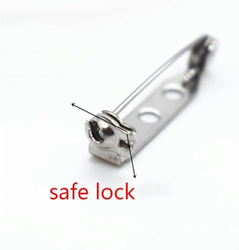 Fixations broches acier inoxydable 316 système safe lock lot de 20