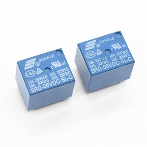 Image of 1pcs Relays SRD-06VDC-SL-C PCB Type 6V DC Power Relay