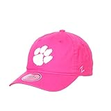 Campus Hats Clemson Pink Under Visor Limited Edition Women's 100% Cotton Scholarship Adjustable Hat...