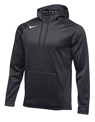Nike Therma Men s Fleece Pullover Training Hoodie Hooded Sweatshirt, Anthracite, X-Large