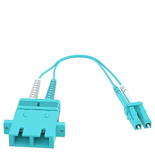 Adaptateur SC vers LC OM4 CableRack évite le blocage de connexion fibre duplex