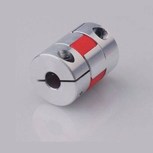 Dia 40mm Length 55mm Aluminium Polyurethane Plum Shaped Clamping Flexible Shaft Coupling Coupler Encoder CNC Stepper Motor