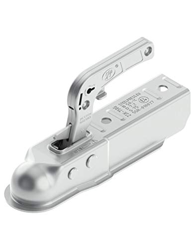 TRIGANO Boitier d'attelage pour Tube carré 45mm - Fixation Verticale